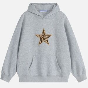 NWT Elfric Eden Cheetah Star Hoodie XS